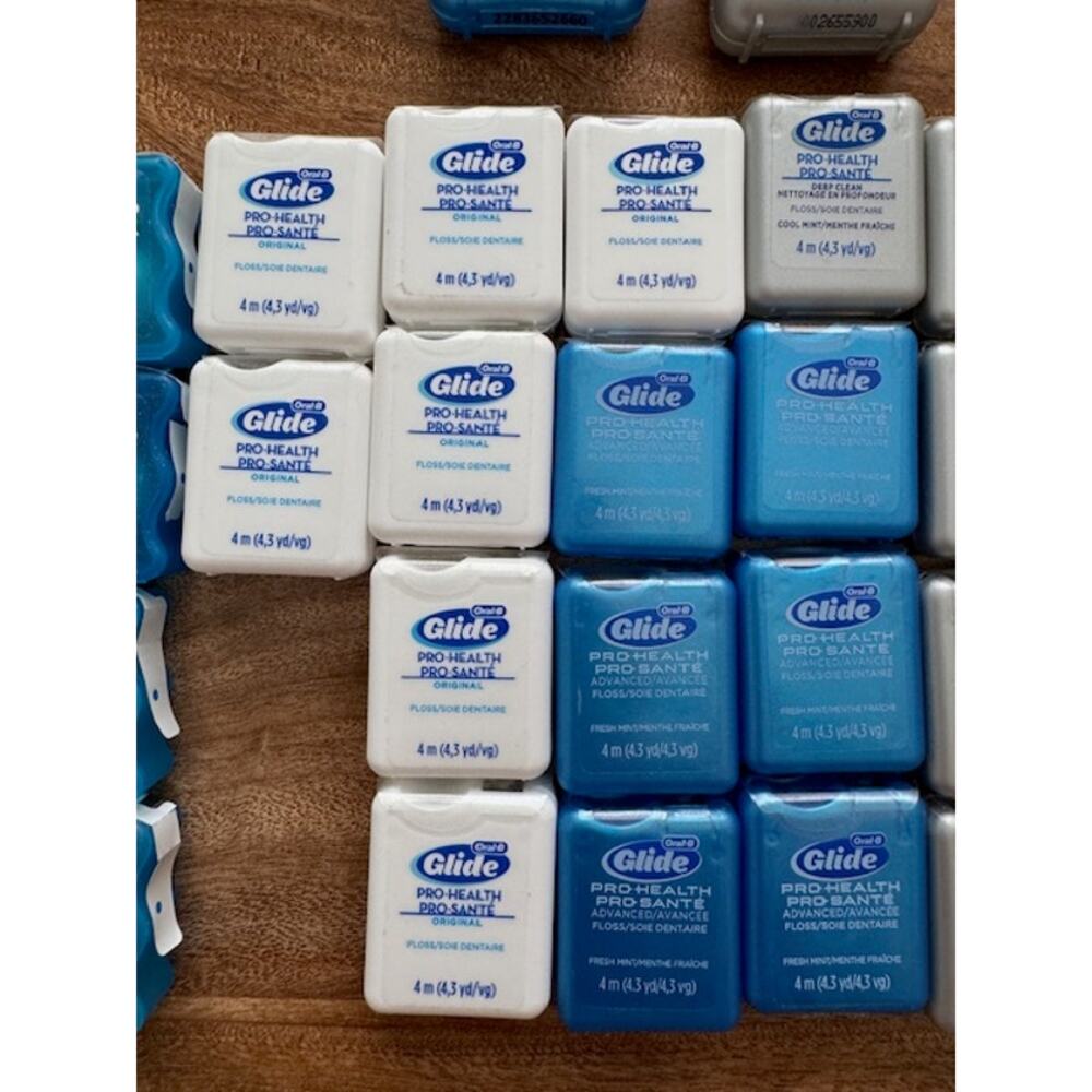 Oral-B Glide Original Formula Pro Health Floss DISCONTINUED RARE Lot of 44 - Picture 8 of 8